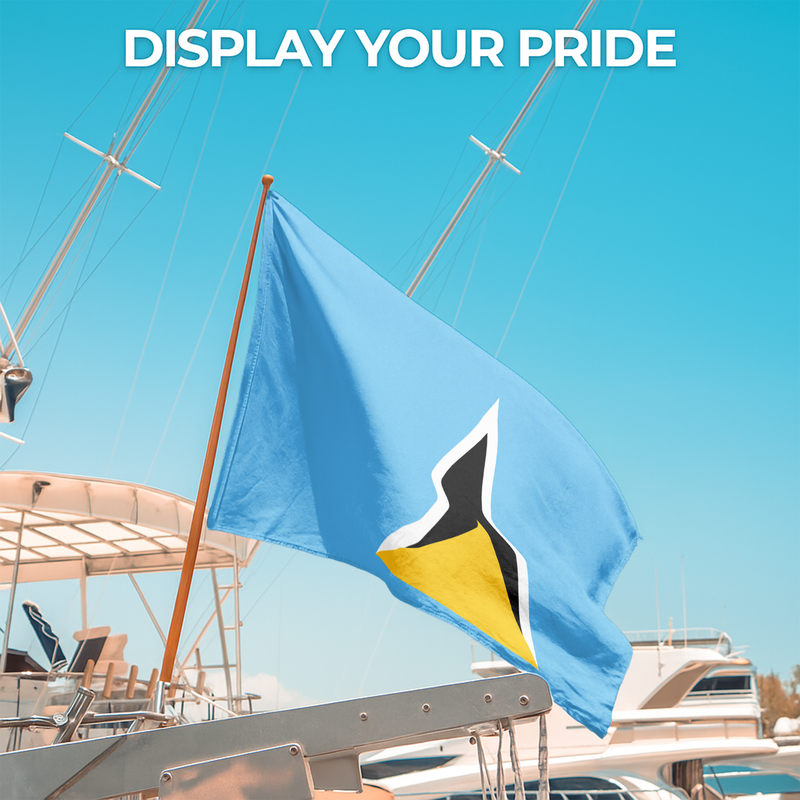 SAINT LUCIA FLAG