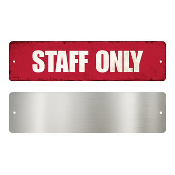 STAFF ONLY SIGN