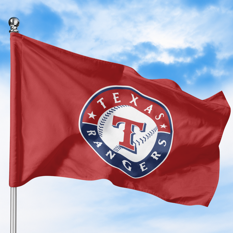 TEXAS RANGERS FLAG