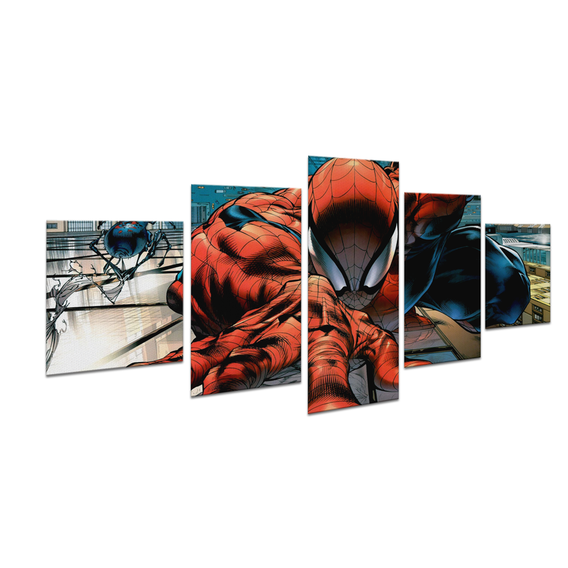 SPIDER-MAN COMIC WALL CANVAS