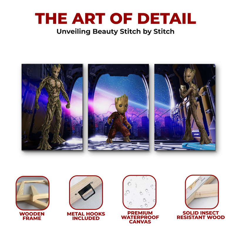 I'M GROOT CANVAS DECOR