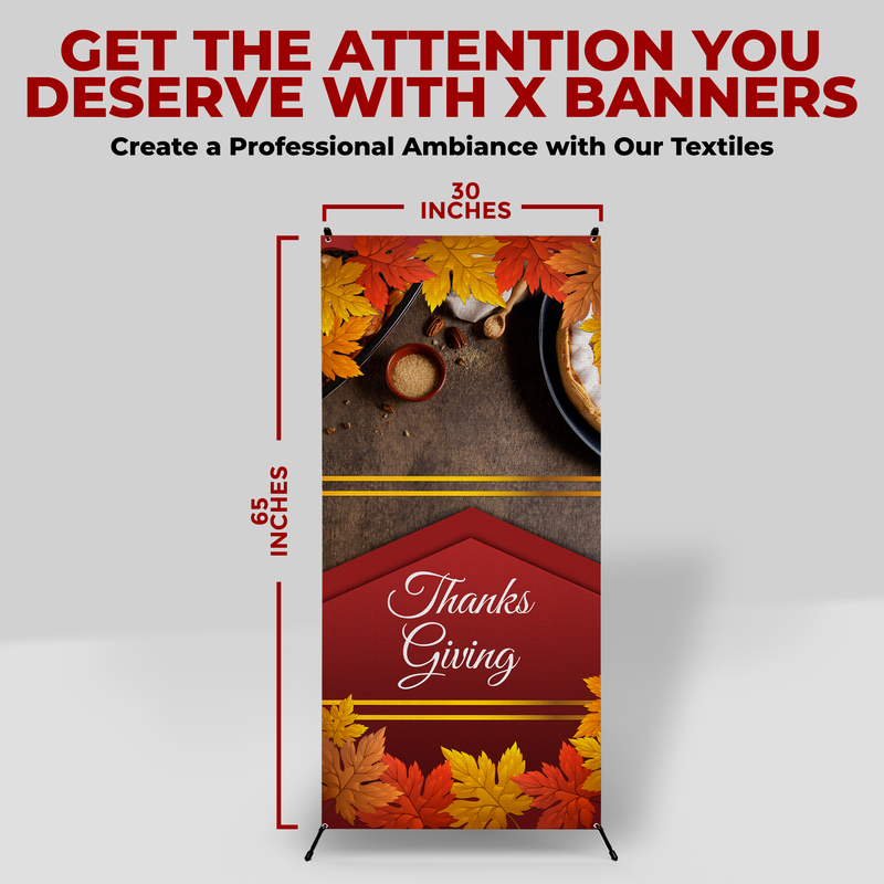 THANKS GIVING X-BANNER