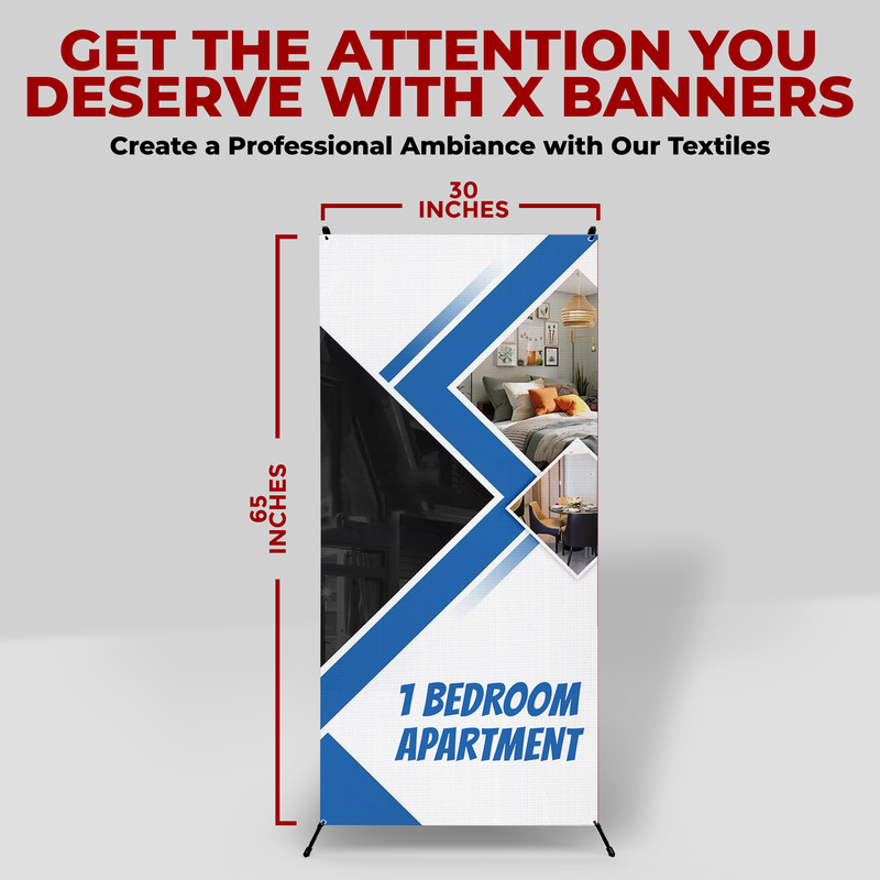 BEDROOM APARTMENT X-BANNER