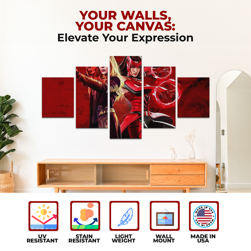 SCARLET WITCH WALL CANVAS
