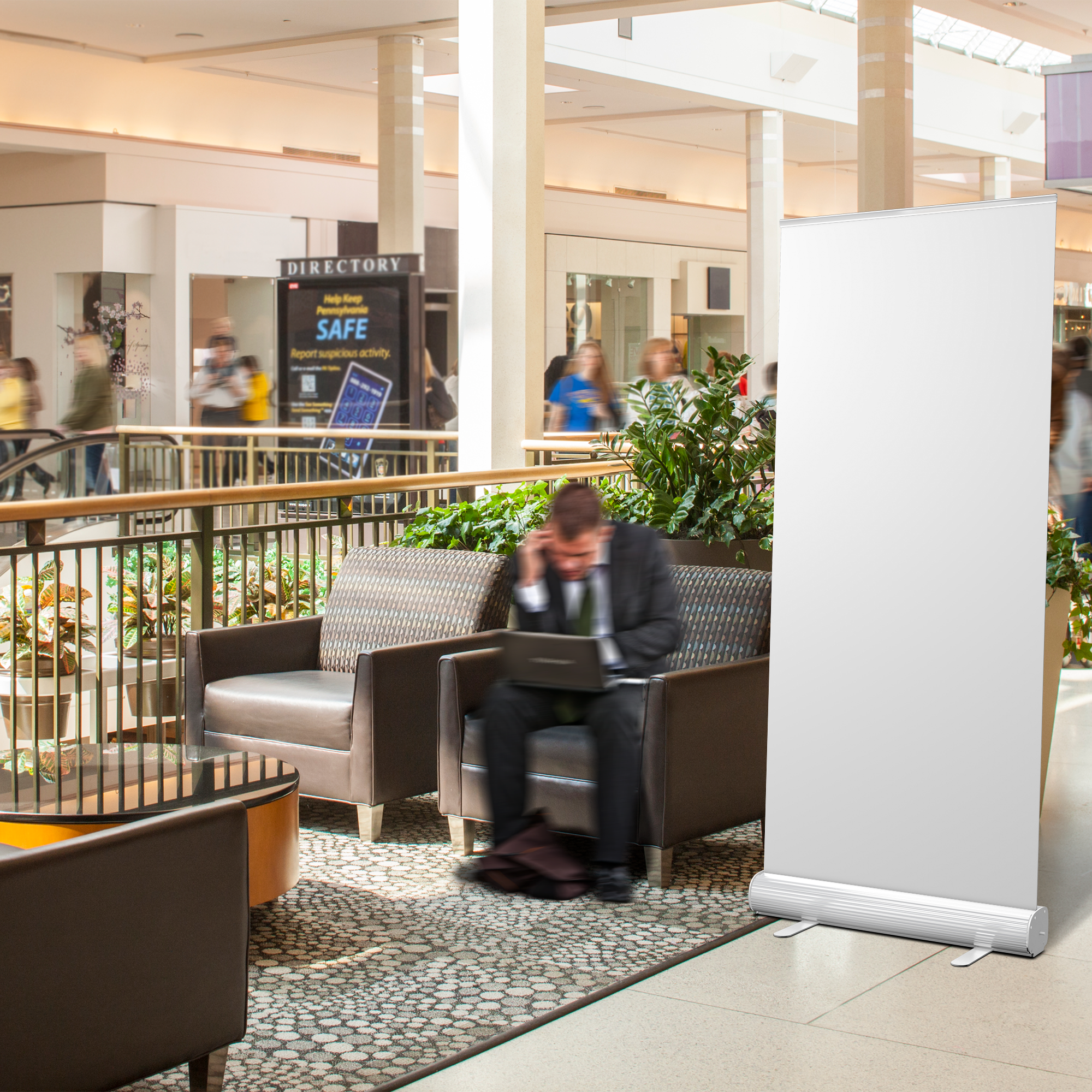 CUSTOM RETRACTABLE BANNER