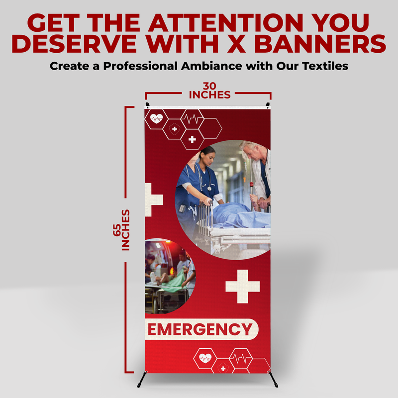 EMERGENCY X-BANNER