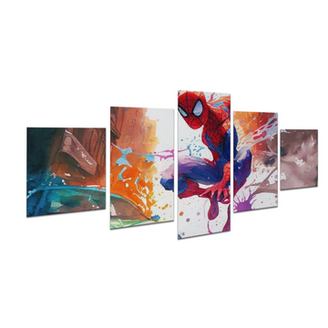 SPIDERMAN SPLASH ART CANVAS DECOR