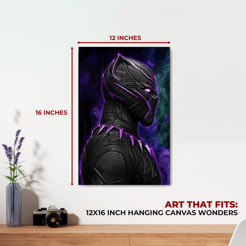 BLACK PANTHER WALL CANVAS DECOR