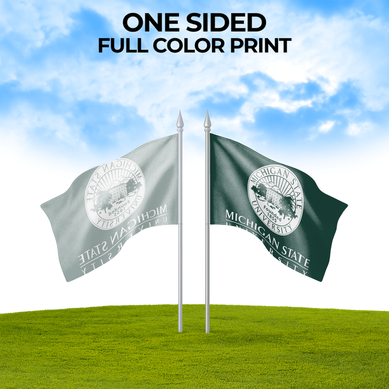 MICHIGAN STATE UNIVERSITY FLAG