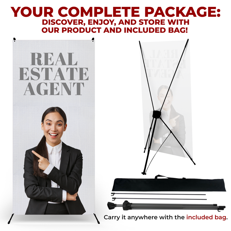 REAL STATE AGENT X-BANNER