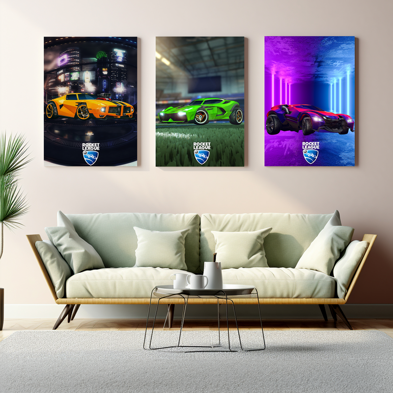 ROCKET LEAGUE CANVAS DECOR