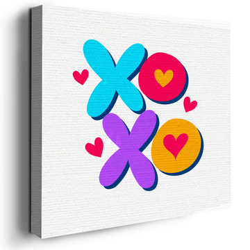 XOXO CANVAS DECOR