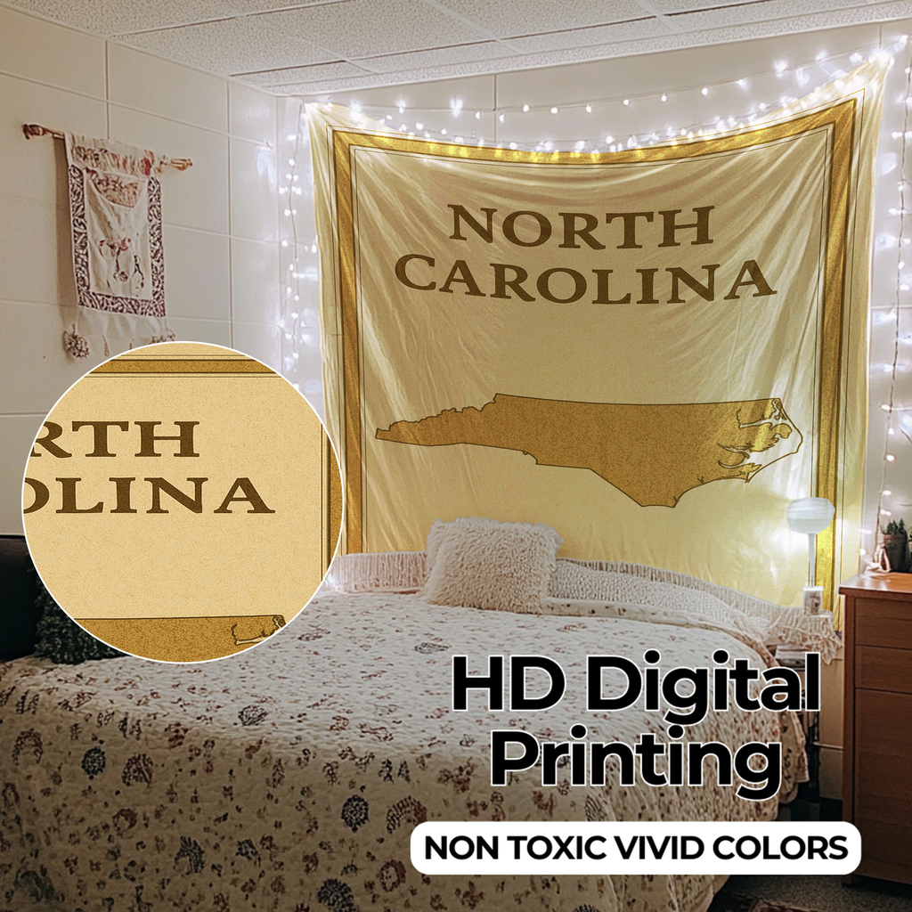 NORTH CAROLINA WALL TAPESTRY