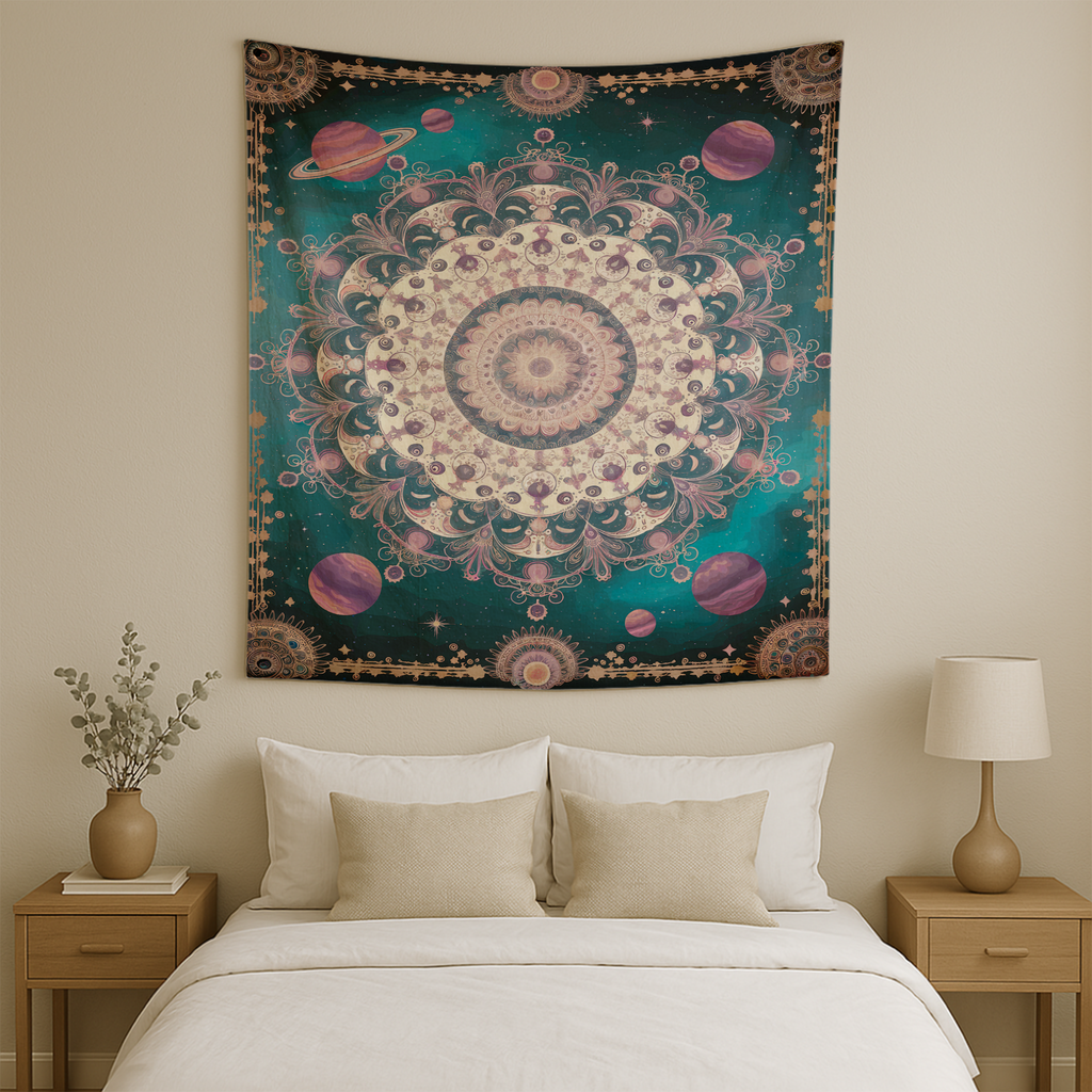 MYSTIC MANDALA TAPESTRY