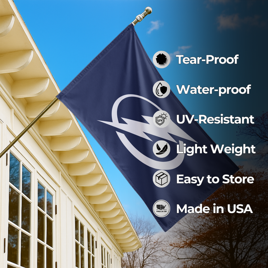 TAMPA BAY LIGHTNING FLAG