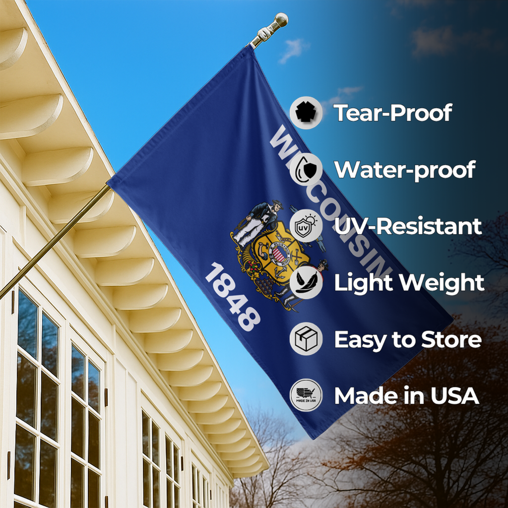 WISCONSIN STATE FLAG