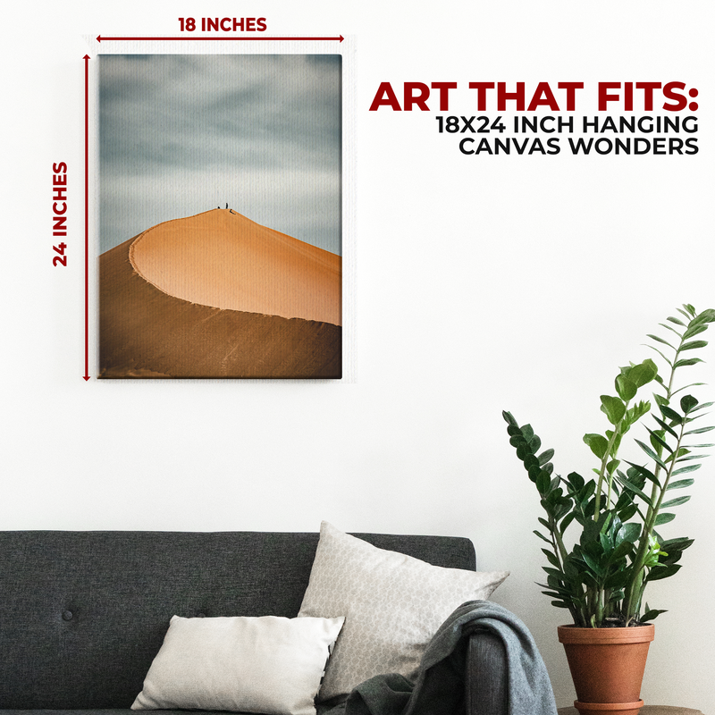 SAND DUNE WALL CANVAS DECOR
