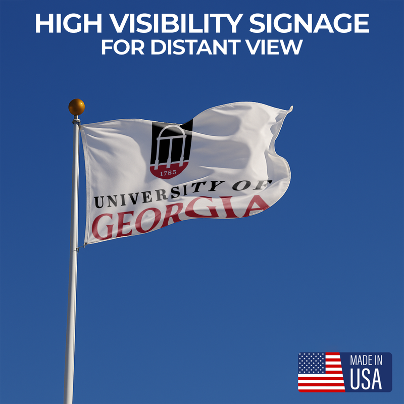 GEORGIA UNIVERSITY FLAG