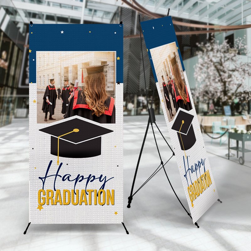 HAPPY GRADUATION X-BANNER
