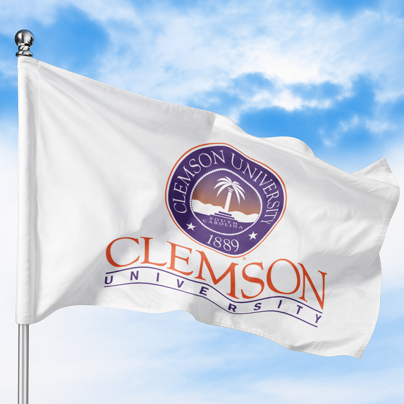 CLEMSON UNIVERSITY FLAG