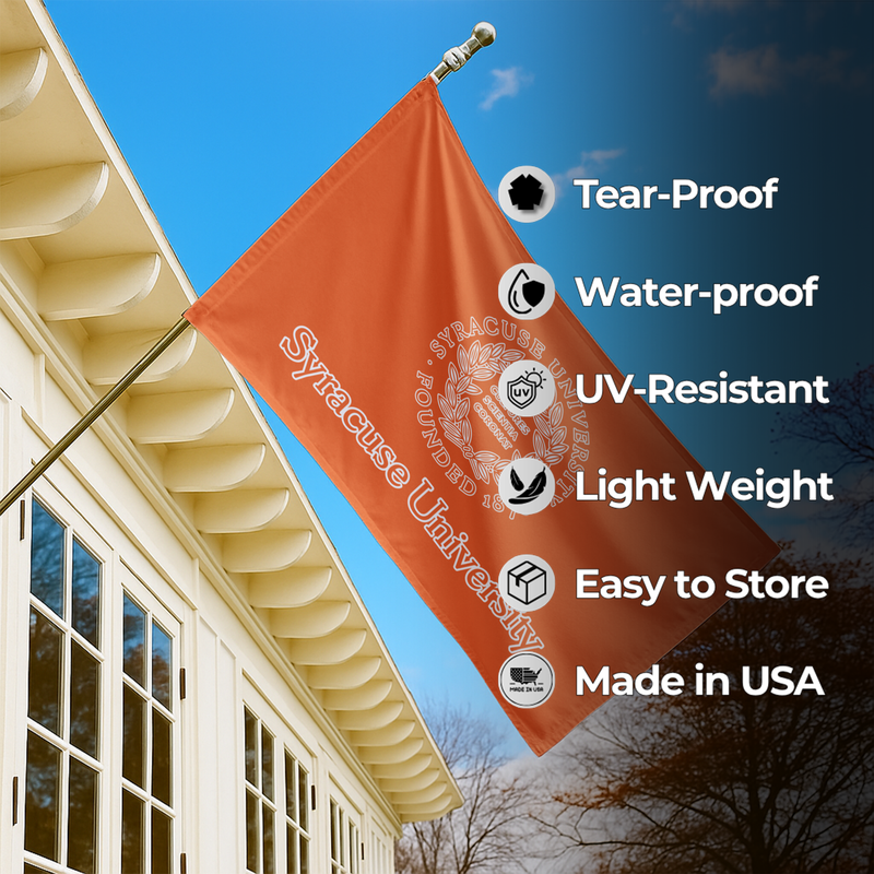 SYRACUSE UNIVERSITY FLAG