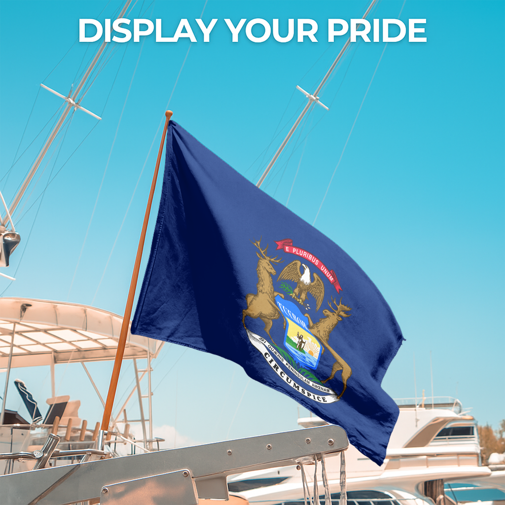 MICHIGAN STATE FLAG