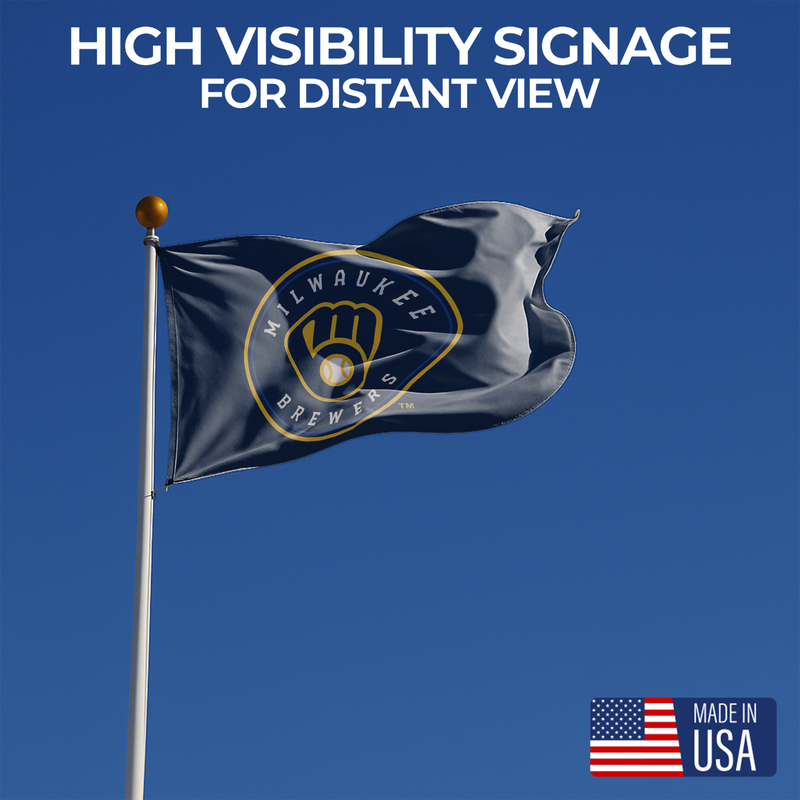 MILWAUKEE BREWERS FLAG