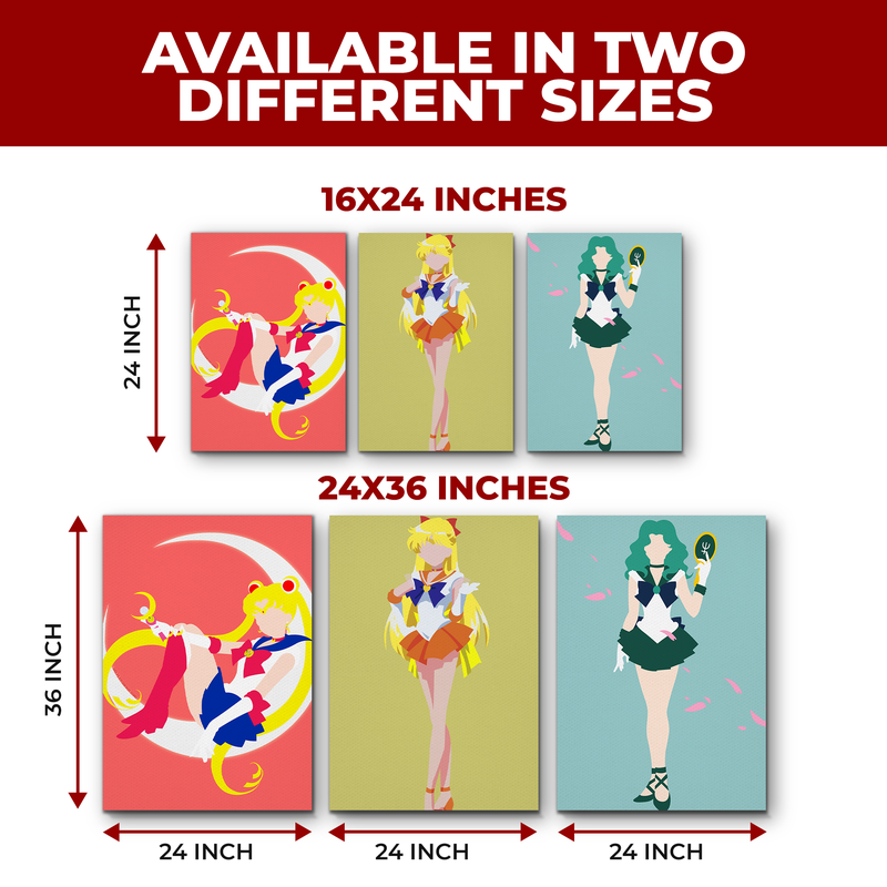 SAILOR MOON WALL CANVAS