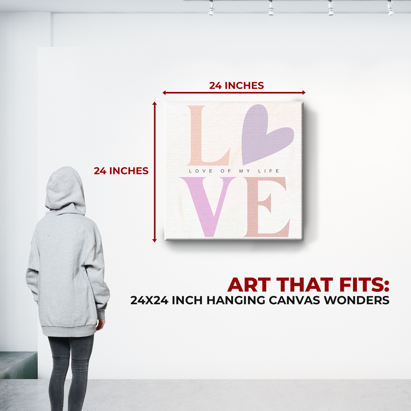 LOVE CANVAS DECOR
