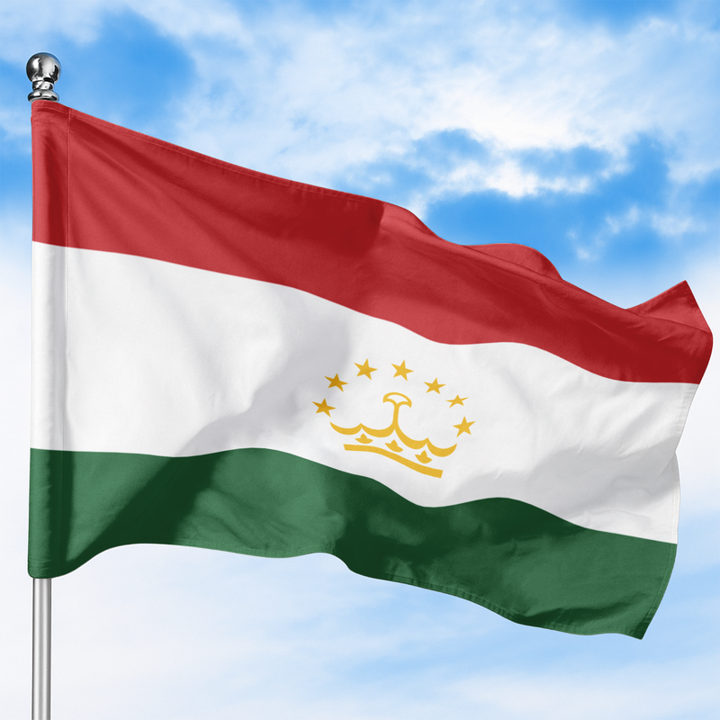 TAJIKISTAN FLAG
