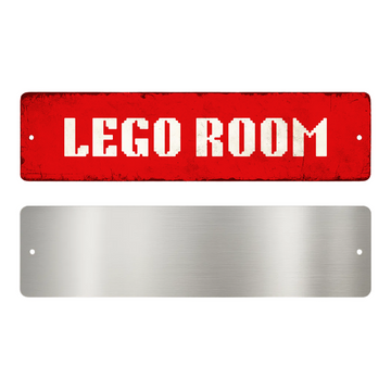 LEGO ROOM SIGN