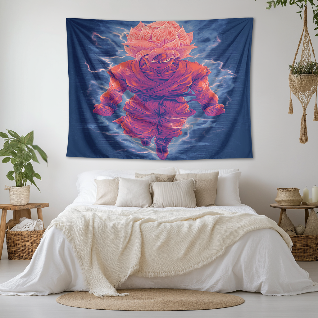 DRAGON BALL: SUPER SAIYAN SURGE WALL TAPESTRY