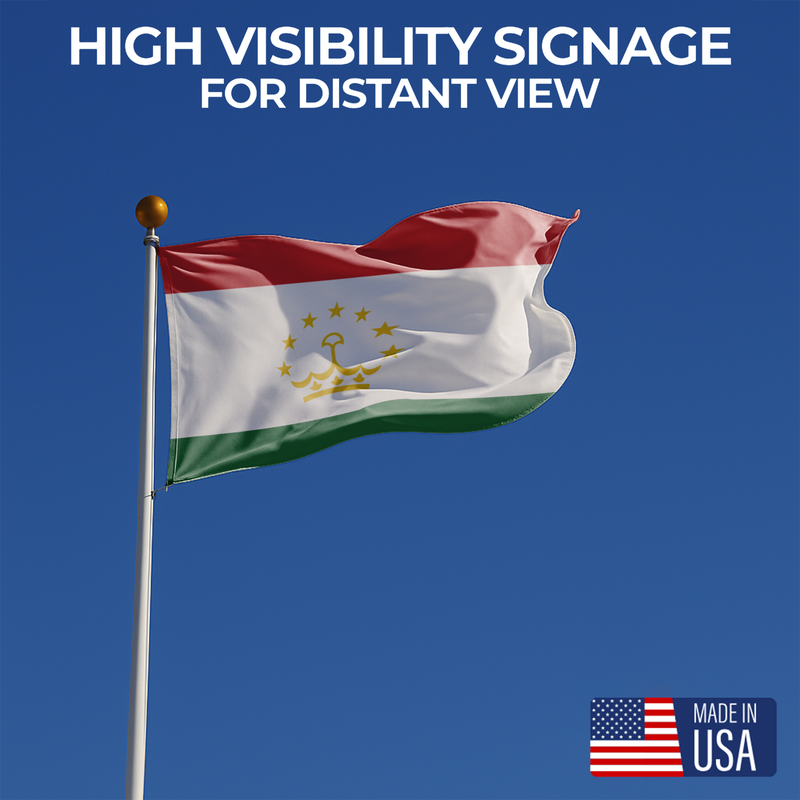 TAJIKISTAN FLAG