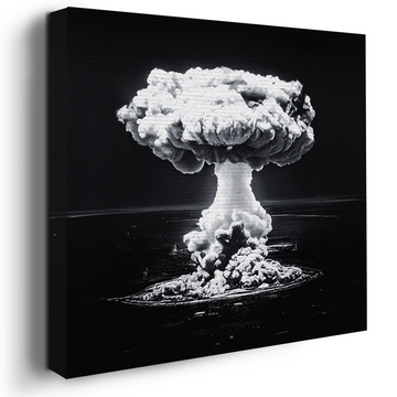 ATOM BOMB CANVAS DECOR