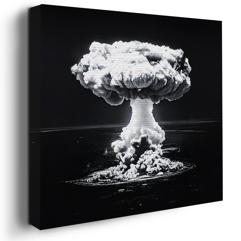 ATOM BOMB CANVAS DECOR
