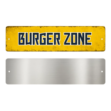 BURGER ZONE SIGN