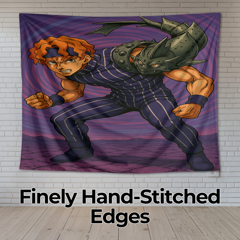 JOJO'S BIZARRE ADVENTURE: STAND CLASH WALL TAPESTRY