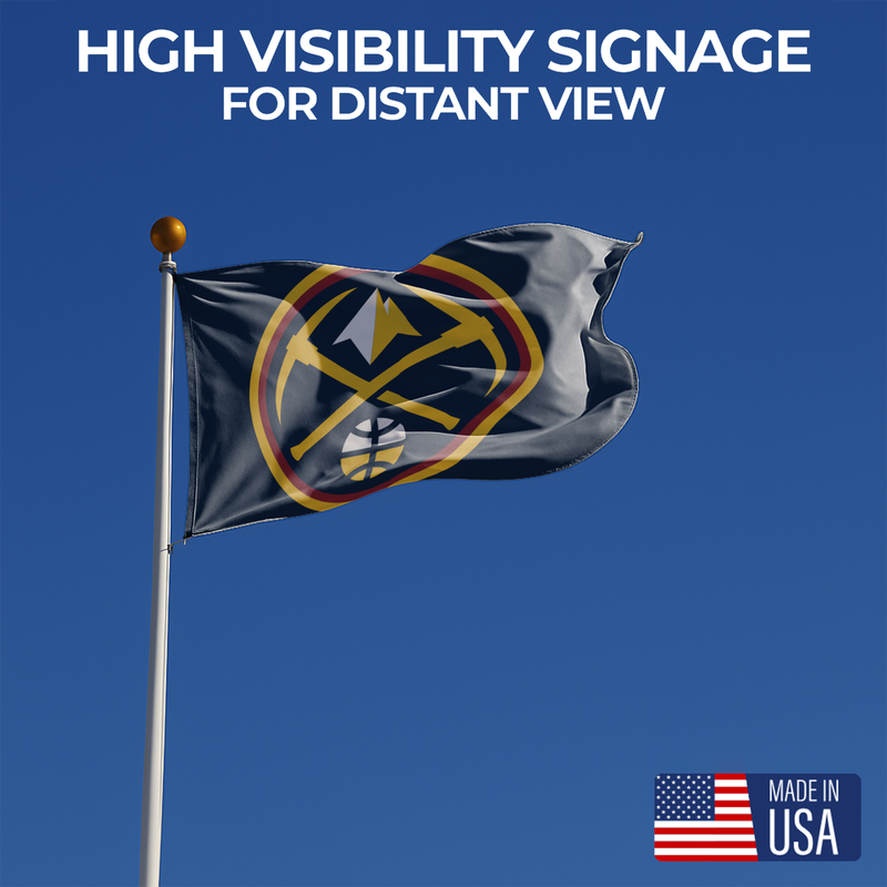 DENVER NUGGETS FLAG