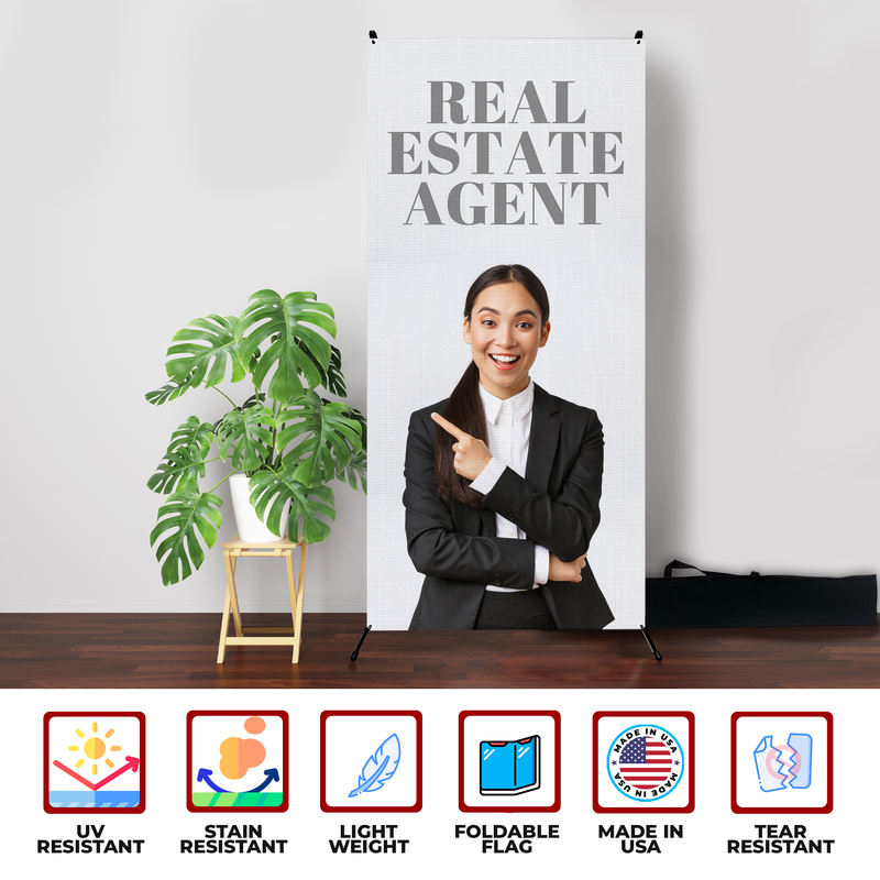 REAL STATE AGENT X-BANNER