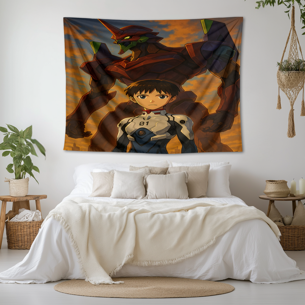 EVANGELION: MECHA UPRISING WALL TAPESTRY