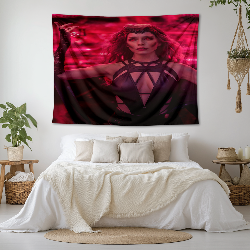 SCARLET WITCH'S CHAOS MAGIC WALL TAPESTRY