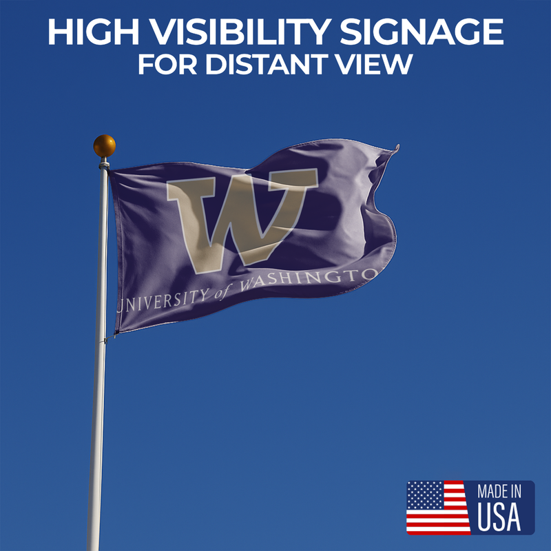 WASHINGTON UNIVERSITY FLAG