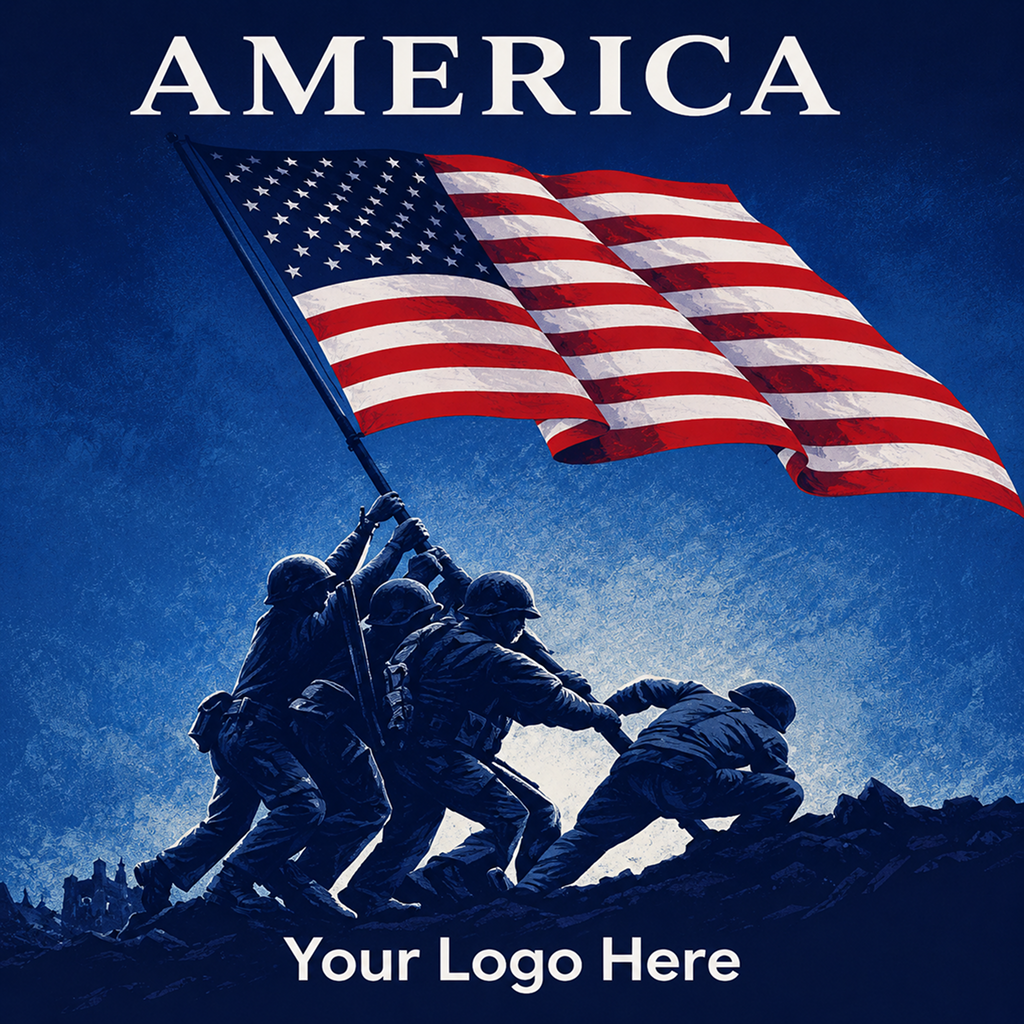 Pre Design 250th 4th of July Table Runner