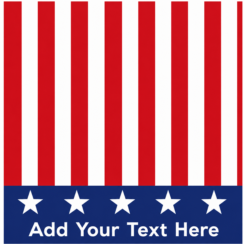Pre Design 250th 4th of July Table Runner