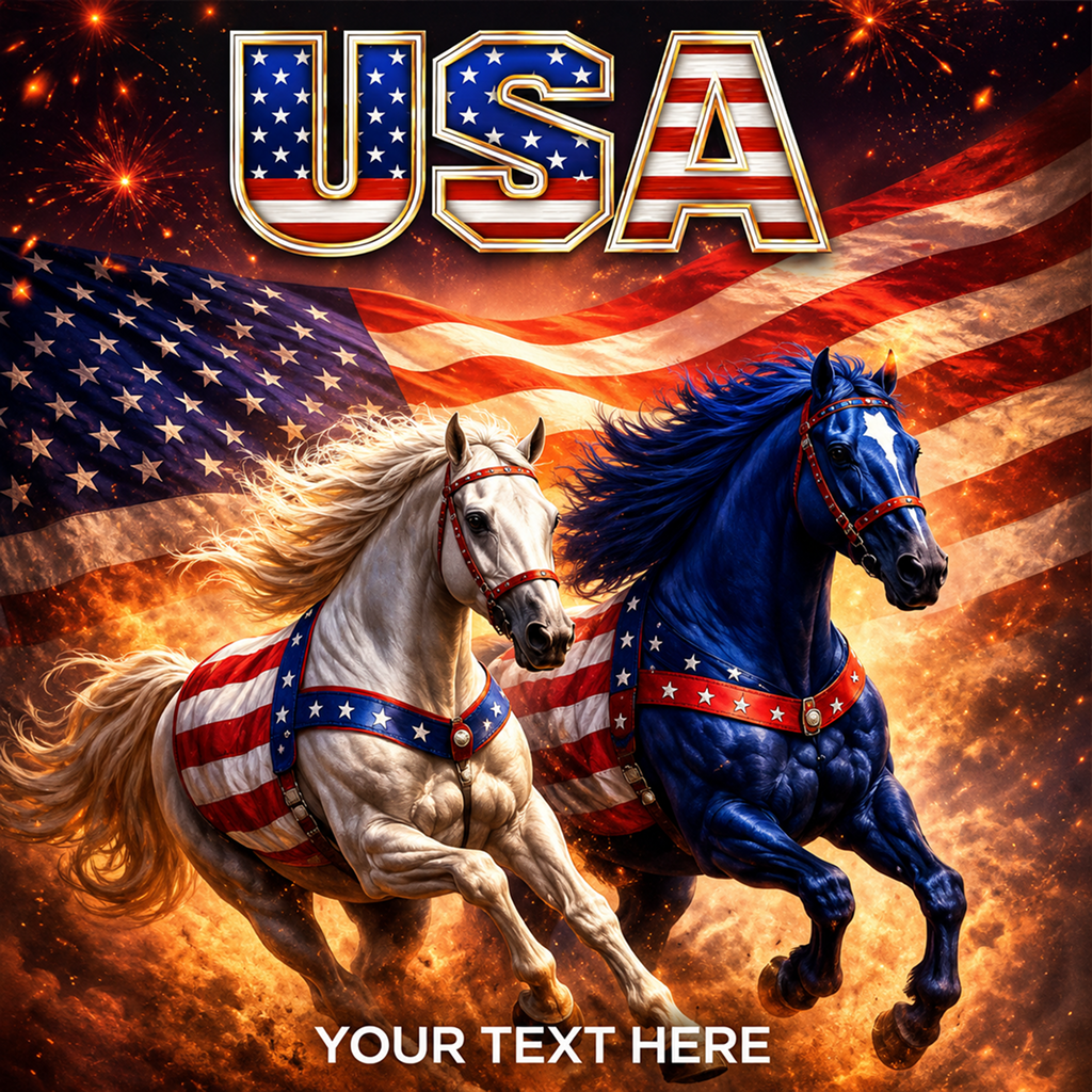 Per Design 250th 4th of July Metal Wall Art