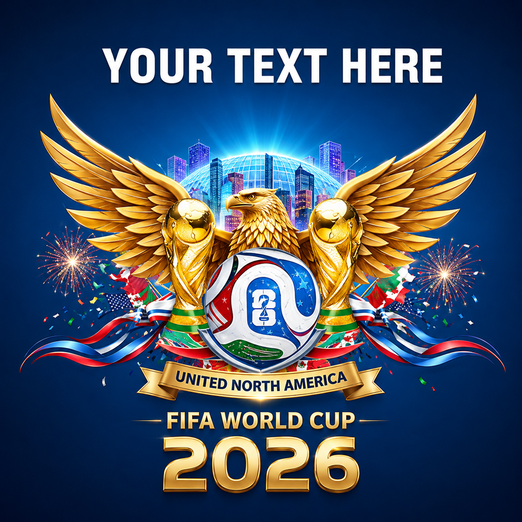 Predesign FIFA World Cup 2026 Large Party Banner