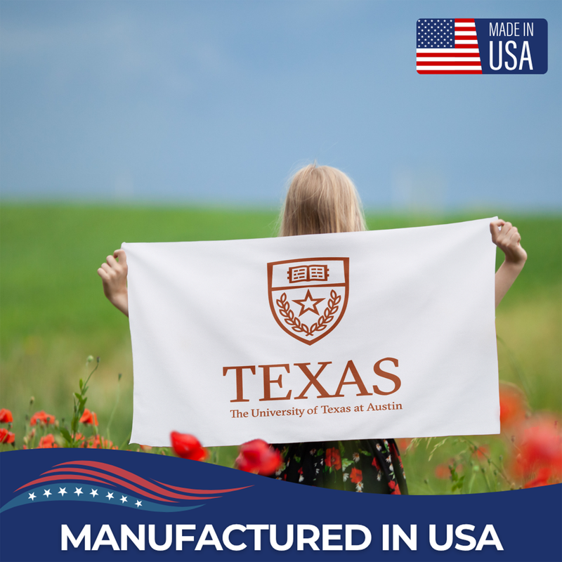 TEXAS AT AUSTIN UNIVERSITY FLAG