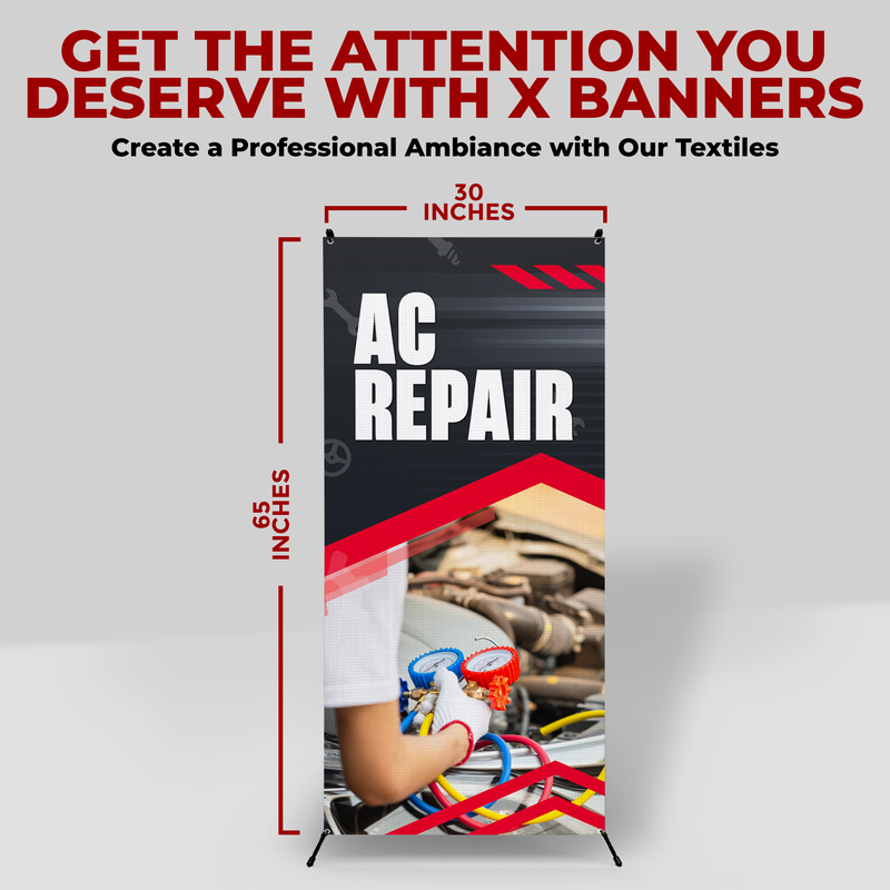 AC REPAIR X-BANNER