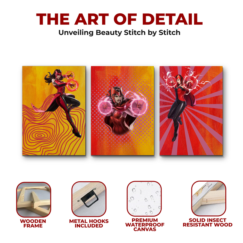 SCARLET WITCH CANVAS DECOR