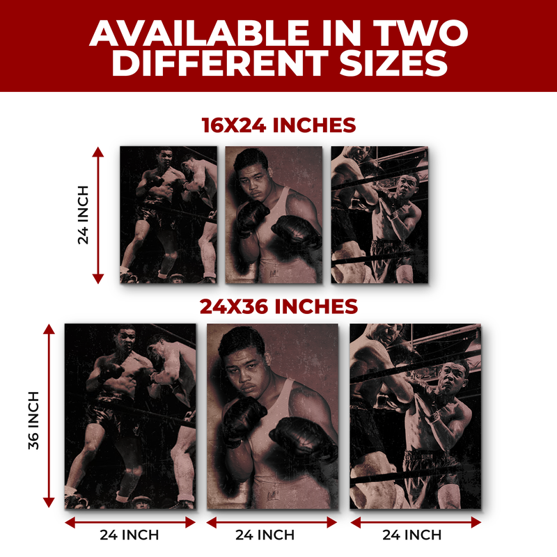 JOE LOUIS WALL CANVAS